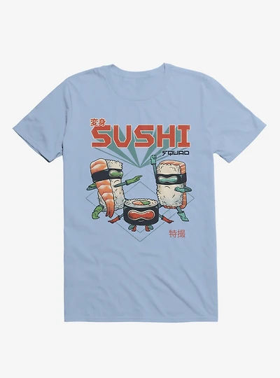 Sushi Squad Light Blue T-Shirt