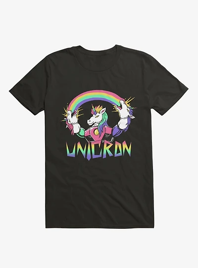 Unicron Rainbow Black T-Shirt