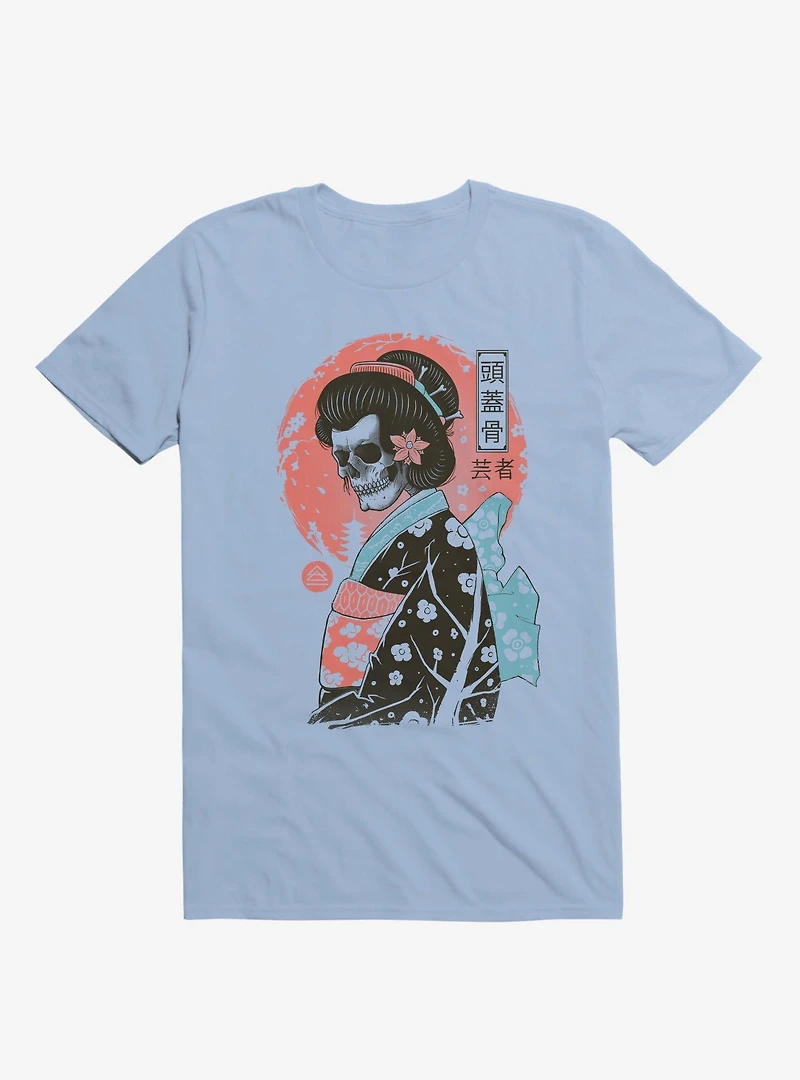 Yokai Geisha Light Blue T-Shirt