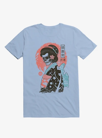 Yokai Geisha Light Blue T-Shirt