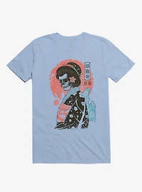 Yokai Geisha Light Blue T-Shirt
