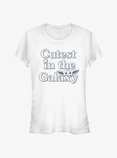 Star Wars The Mandalorian Cutest Child Girls T-Shirt