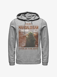 Star Wars The Mandalorian Child Render Art Hoodie