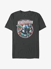 Star Wars The Mandalorian Pop Frame Crew T-Shirt