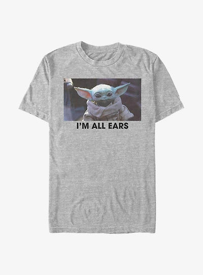 Star Wars The Mandalorian Child All Ears T-Shirt