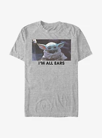 Star Wars The Mandalorian Child All Ears T-Shirt