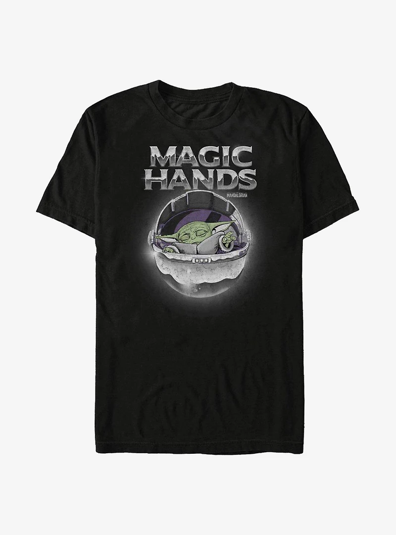 Star Wars The Mandalorian Child Magic Hands T-Shirt