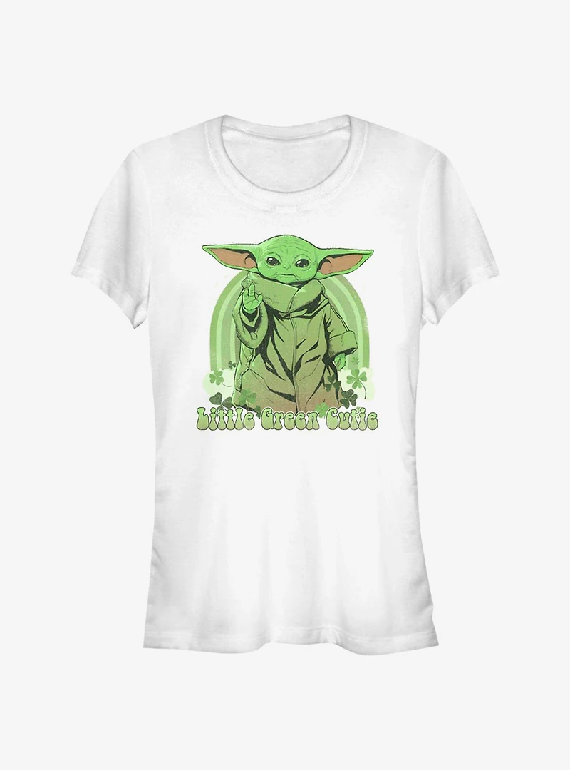 Star Wars The Mandalorian Little Green Child Girls T-Shirt