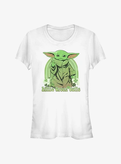 Star Wars The Mandalorian Little Green Child Girls T-Shirt