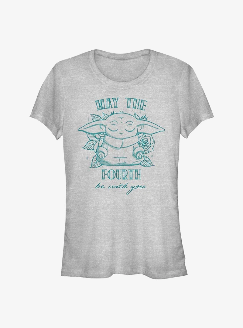 Star Wars The Mandalorian May Fourth Child Girls T-Shirt