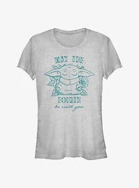 Star Wars The Mandalorian May Fourth Child Girls T-Shirt