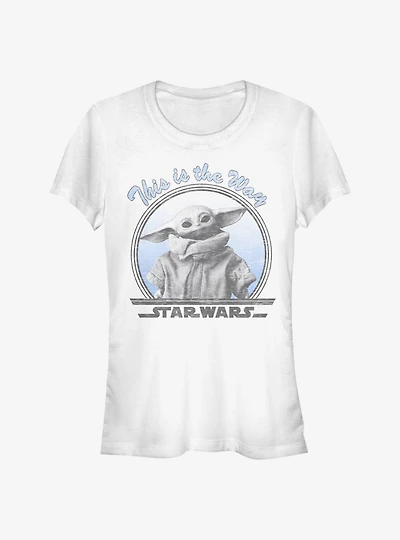 Star Wars The Mandalorian Child This Is Way Girls T-Shirt