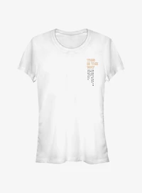 Star Wars The Mandalorian Way Badge Girls T-Shirt