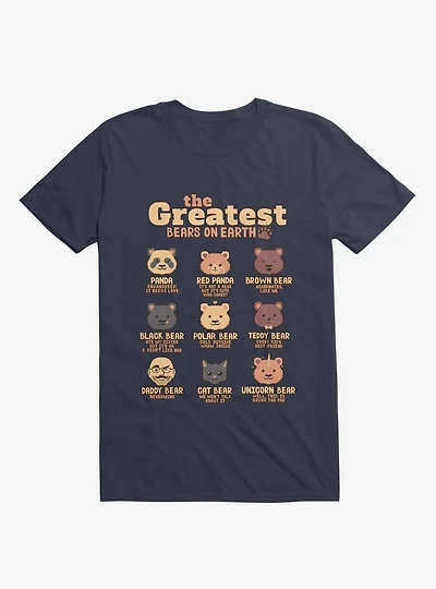 Greatest Bears Daddy T-Shirt