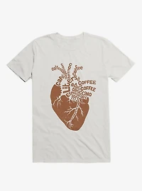 Coffee Lover Heart T-Shirt