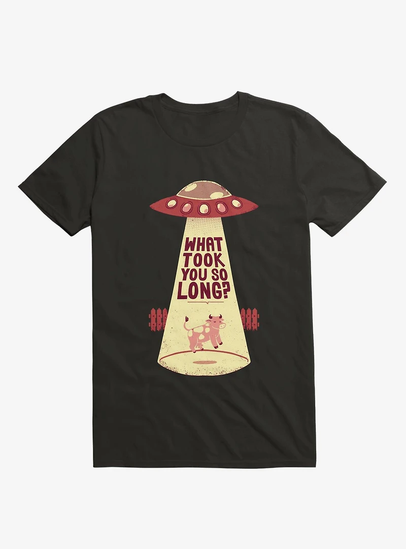 Why Did You Took So Long Alien Funny T-Shirt