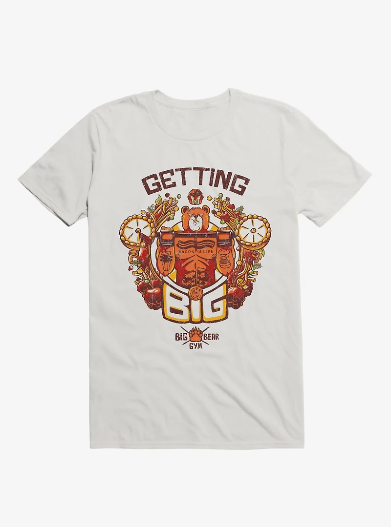 Getting Big Bear Yellow T-Shirt