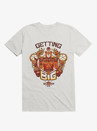 Getting Big Bear Yellow T-Shirt