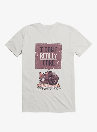 I Dont Care Cat T-Shirt