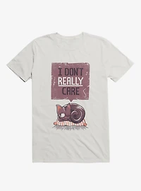 I Dont Care Cat T-Shirt