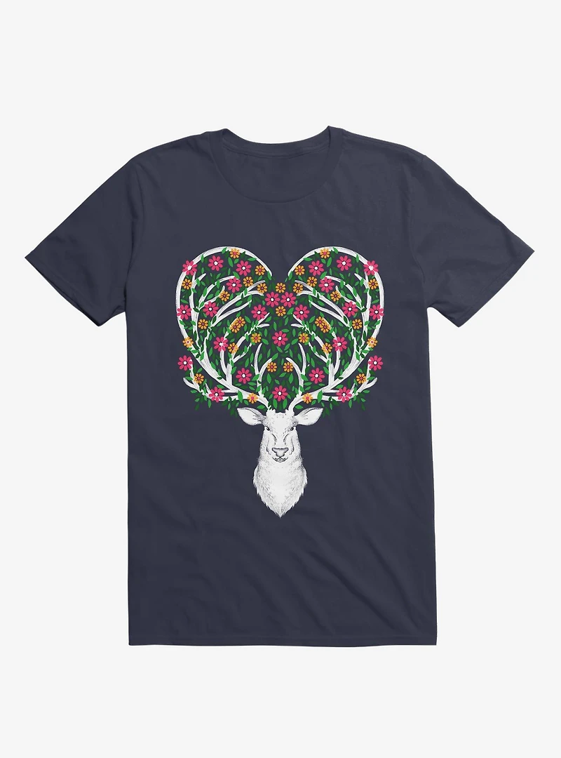 Blooming Deer II T-Shirt