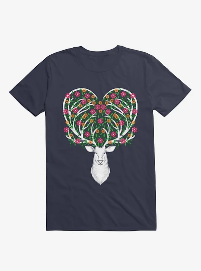 Blooming Deer II T-Shirt