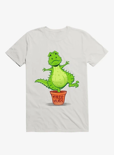 Cactus Rex Free Hugs T-Shirt