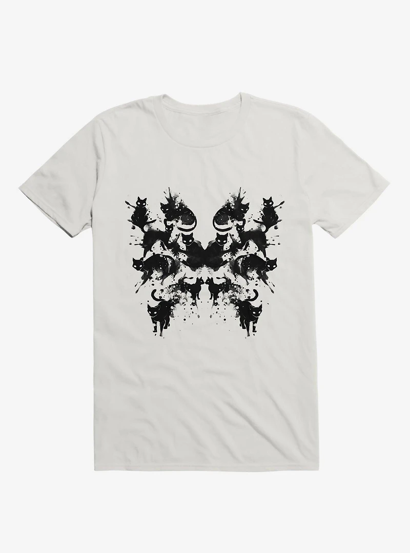 Rorschach Test Cat? On My Mind T-Shirt