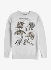 Star Wars Creatures Crew Sweatshirt