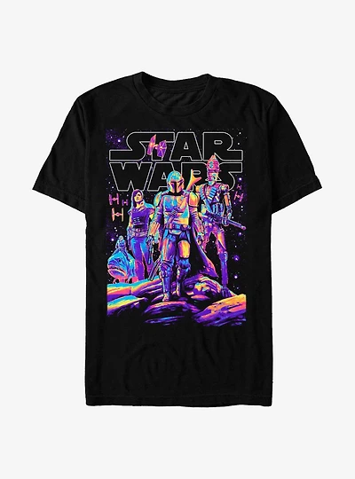 Star Wars The Mandalorian Light It Up T-Shirt
