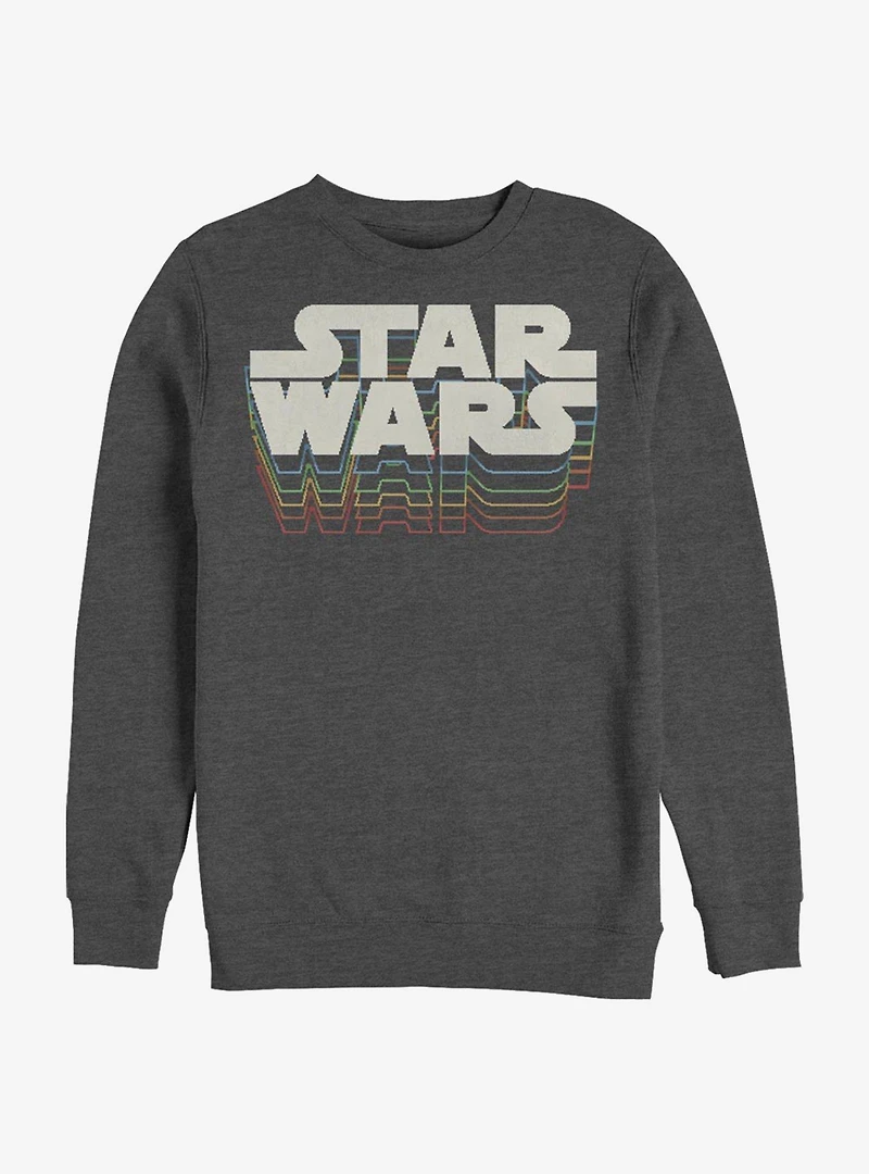 Star Wars Retro Gradient Logo Sweatshirt