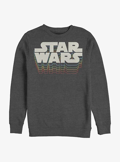 Star Wars Retro Gradient Logo Sweatshirt