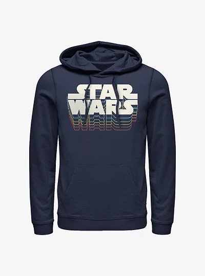 Star Wars Retro Gradient Logo Hoodie
