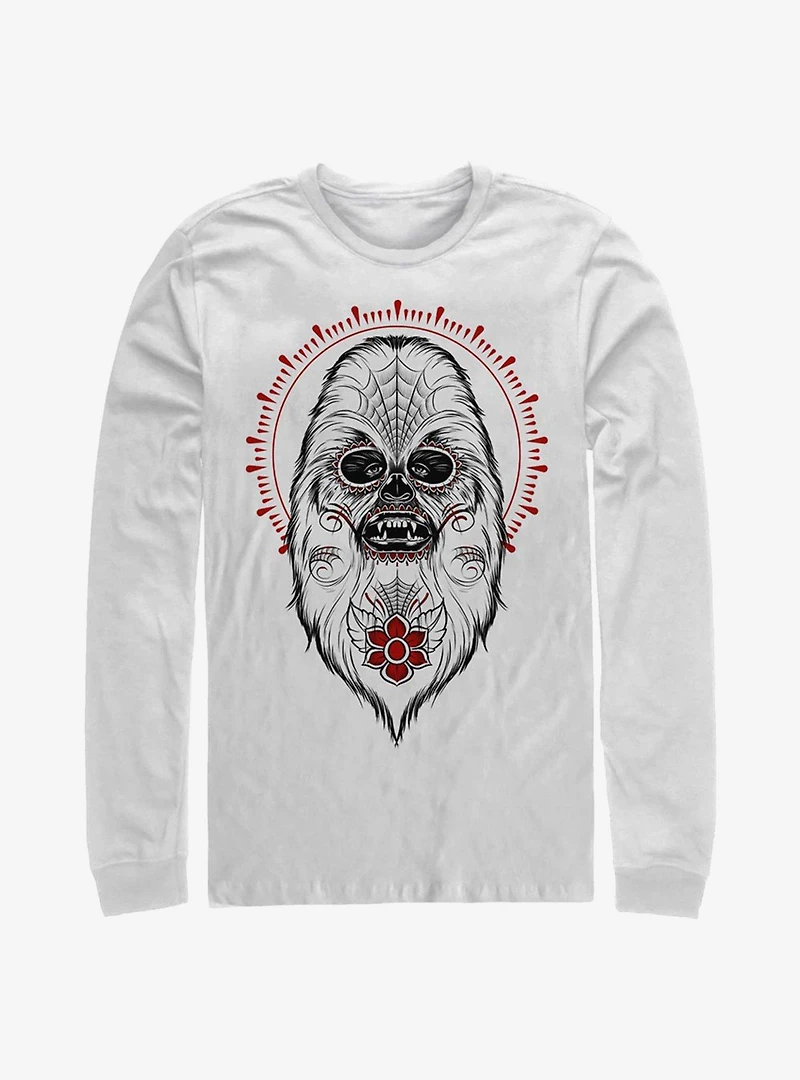 Star Wars Day Of The Dead Chewbacca Long-Sleeve T-Shirt