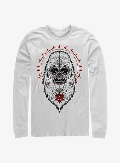 Star Wars Day Of The Dead Chewbacca Long-Sleeve T-Shirt