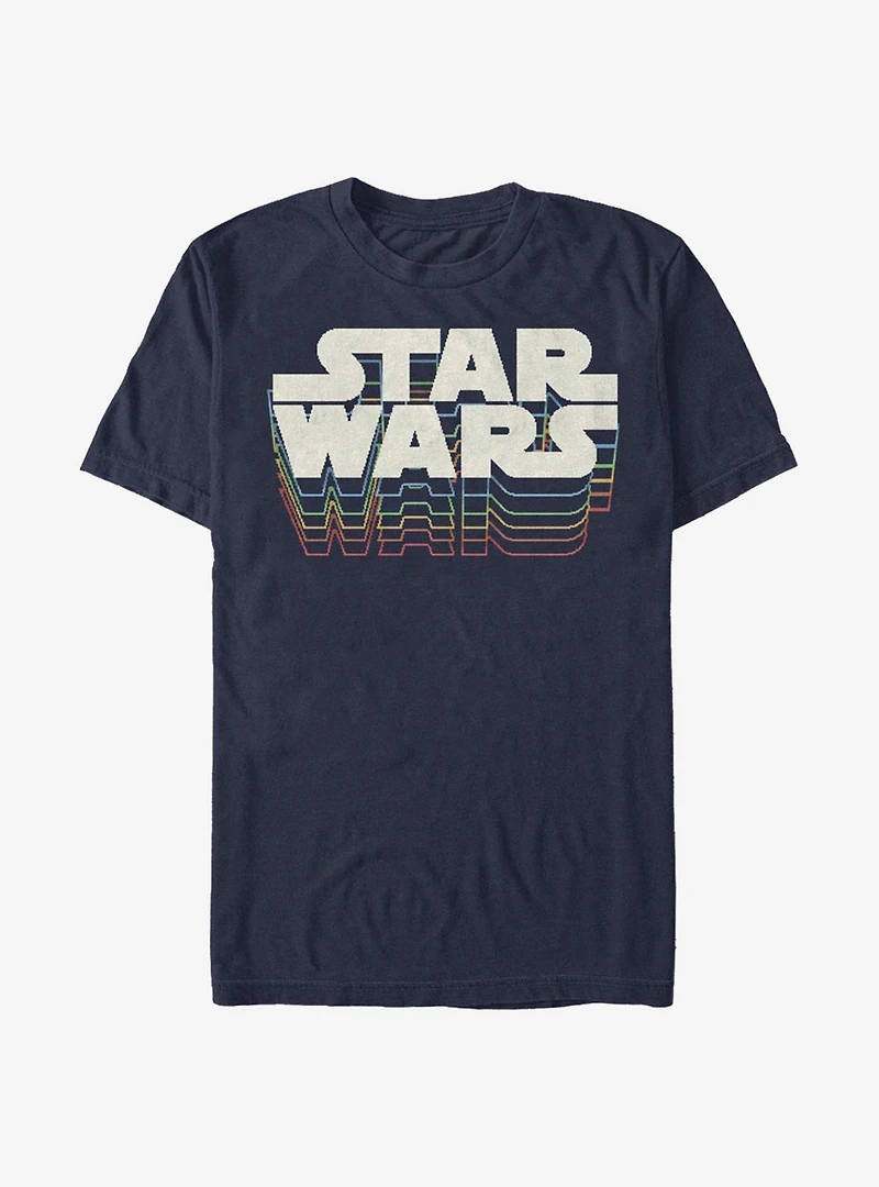 Star Wars Retro Gradient Logo T-Shirt