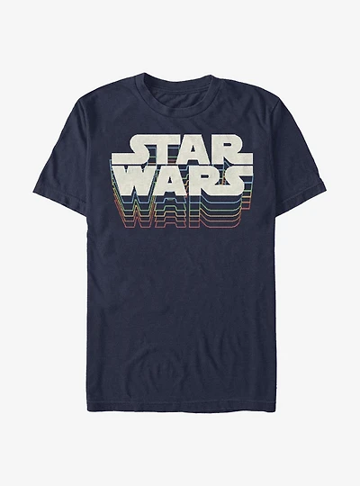 Star Wars Retro Gradient Logo T-Shirt