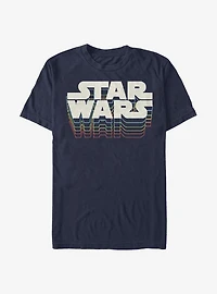 Star Wars Retro Gradient Logo T-Shirt