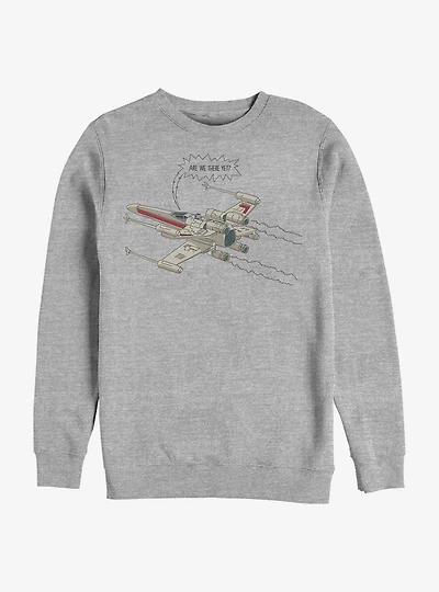 Star Wars Are We There Yet Crew Sweatshirt