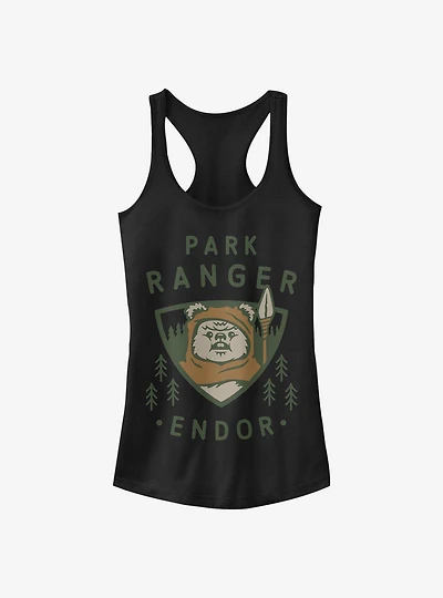 Star Wars Park Ranger Girls Tank Top