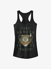 Star Wars Park Ranger Girls Tank Top