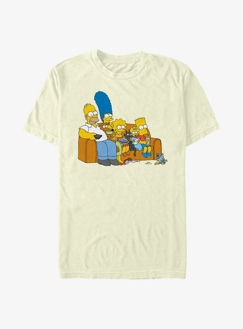 The Simpsons Family Couch T-Shirt