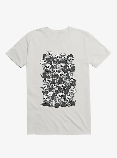 Cat Skull Party T-Shirt