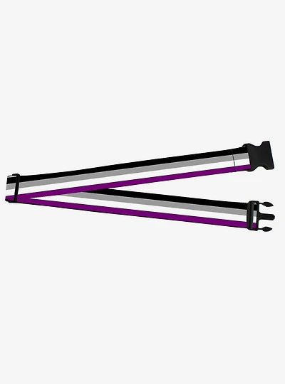 Asexual Flag Luggage Strap
