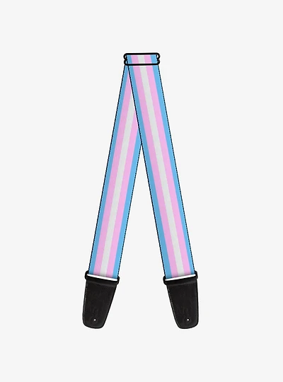 Transgender Flag Guitar Strap