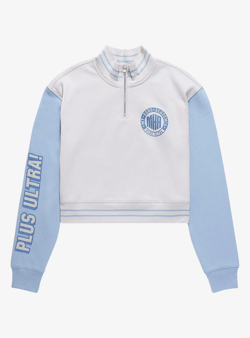My Hero Academia Plus Ultra Half-Zipper Girls Sweatshirt