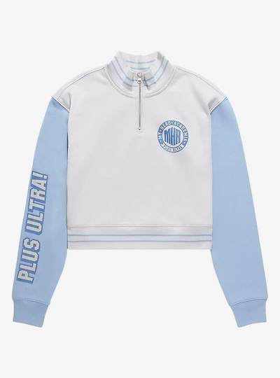 My Hero Academia Plus Ultra Half-Zipper Girls Sweatshirt