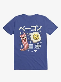 Kawaii Breakfast Royal Blue T-Shirt