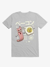 Kawaii Breakfast Ice Grey T-Shirt