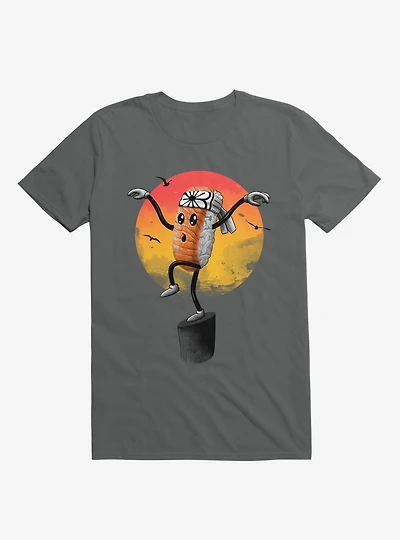 Sushi Style Charcoal Grey T-Shirt